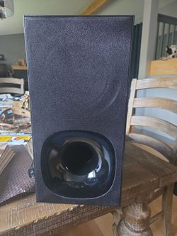 Sony subwoofer sa-wz9f used like new