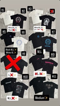Chrome hearts tees