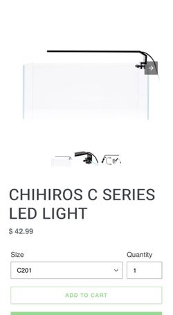 Chihiros C Series LED Aquarium Light – C201