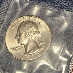 Uncirculated 1984 Washington Quarter 