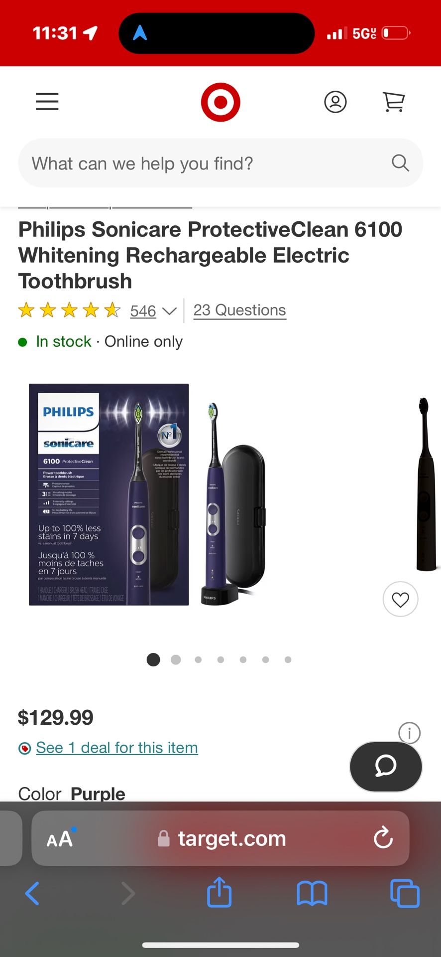 Philips Sonicare 6100