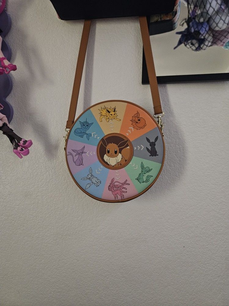 Loungefly Pokémon Eevee Evolutions Crossbody Canteen Purse