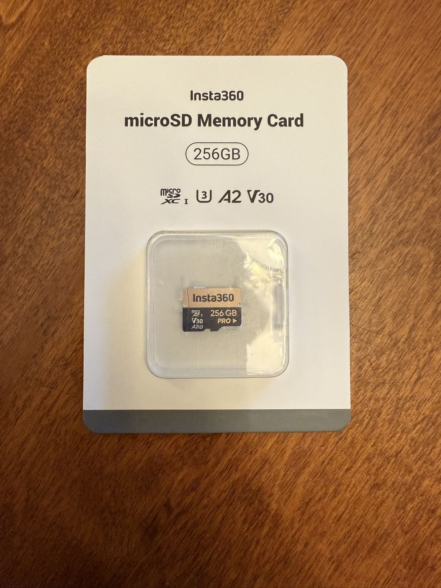 Insta360 256GB MicroSD Card. New. Never Opened