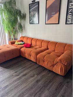 Orange Couch