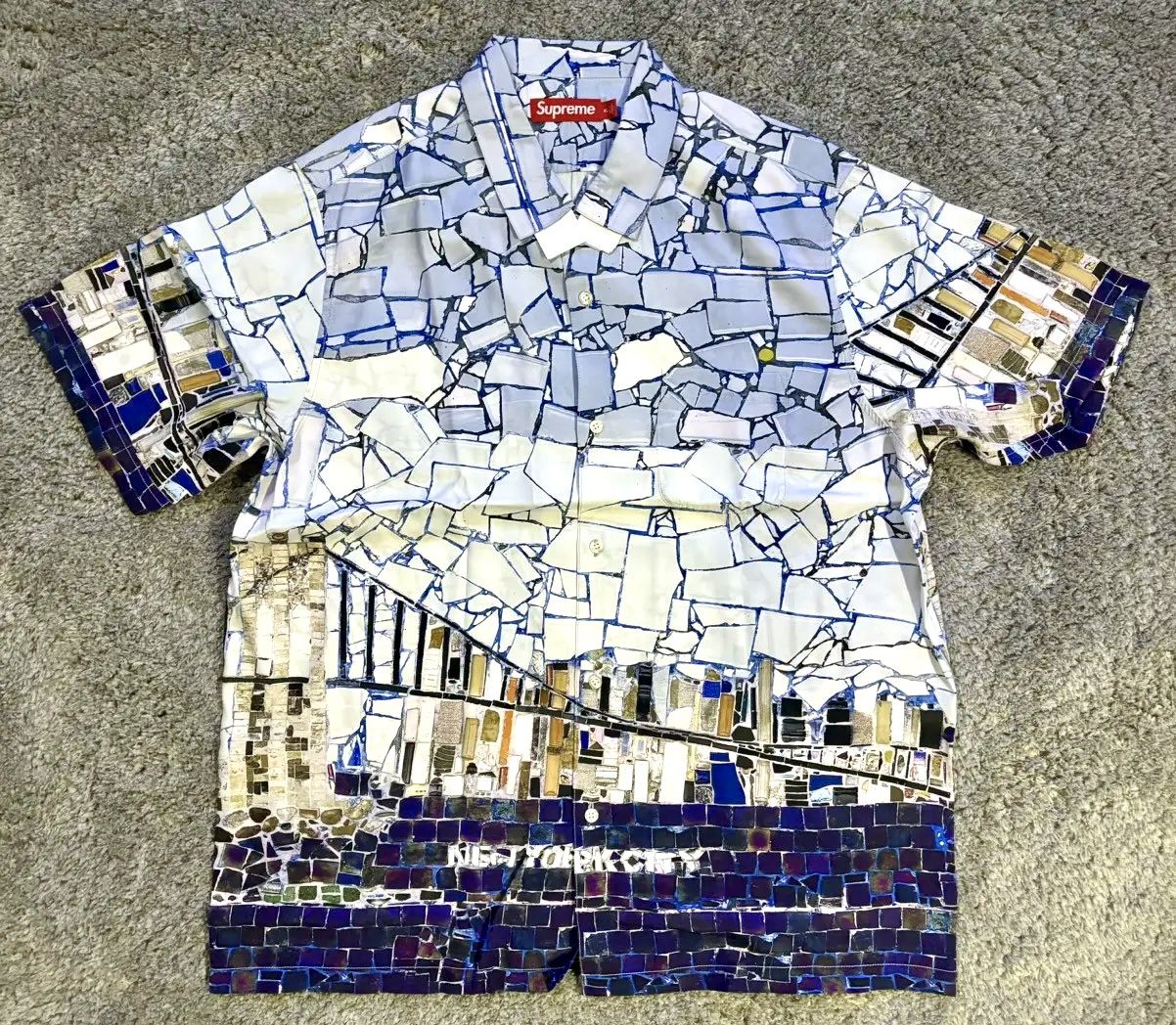 Supreme Mosaic Shirt Size M