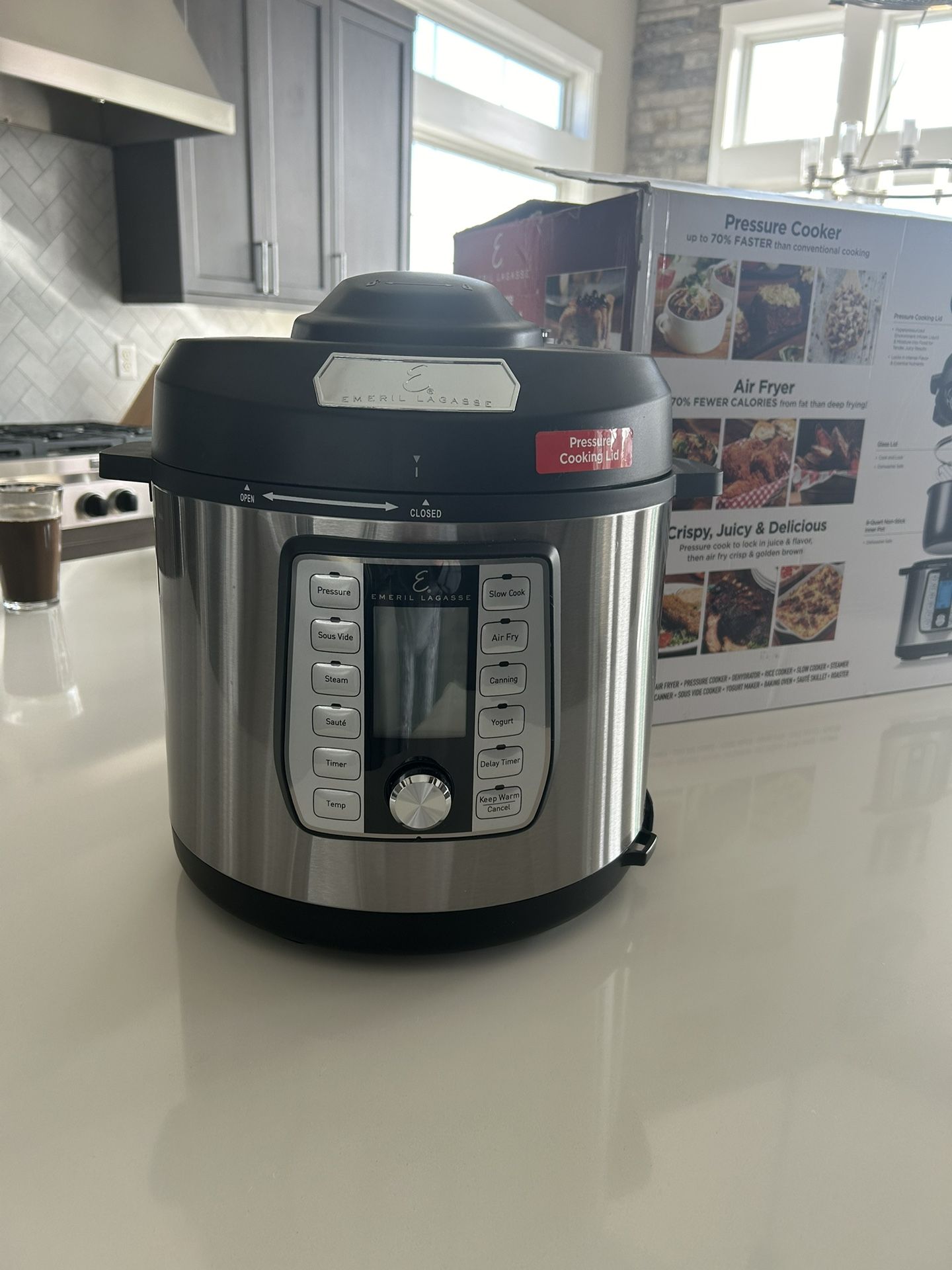 Emeril LaGasse Pressure AirFryer Duet