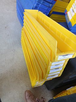 Plastic  Shelf Storage Bins 