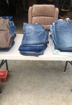 Men and kids levis/gap jeans