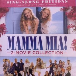 MAMA MIA! 2-Movie Collection SING-ALONG And THEATRICAL Versions (Blu-Ray)