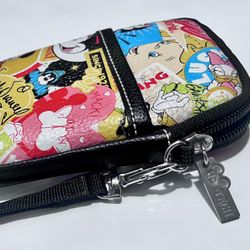 Disney Parks Original D-Tech Padded mini phone wristlet case clutch purse costume Halloween travel