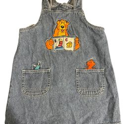 Vintage Bear In The Big Blue House Dress