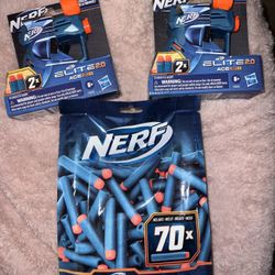 Nerf guns + refill pack