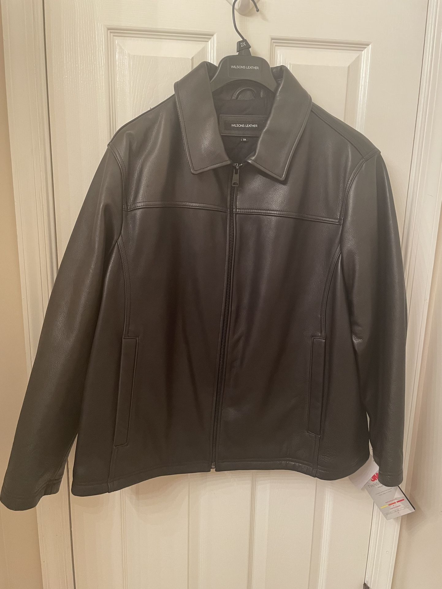 Men Black Leather Jacket