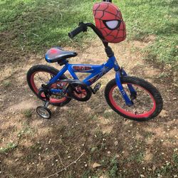 Kids Spiderman Bike