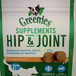 Greenies Hip & Joint Dog Supplements