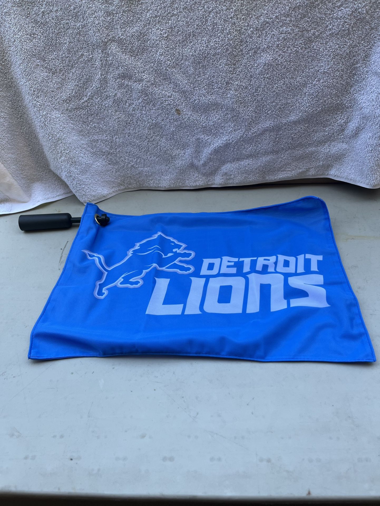 Detroit Lions Spinner Flag 17”x12”