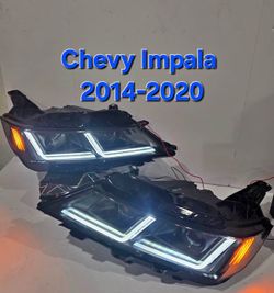 Chevy impala 2014-2020 headlights