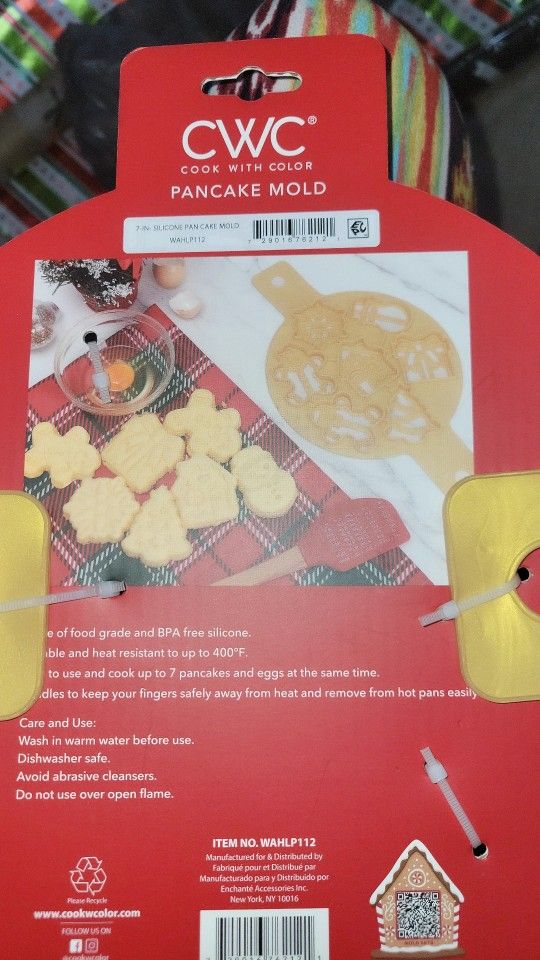 Christmas Pancake Molds