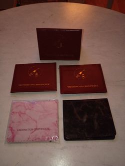 ($5 each) Vaccination Record Protector