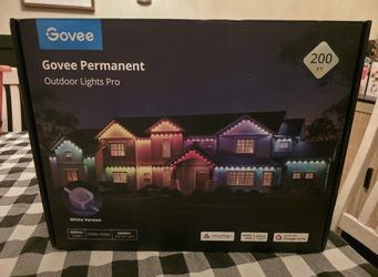 Govee Permanent Outdoor Lights Pro White / 200ft