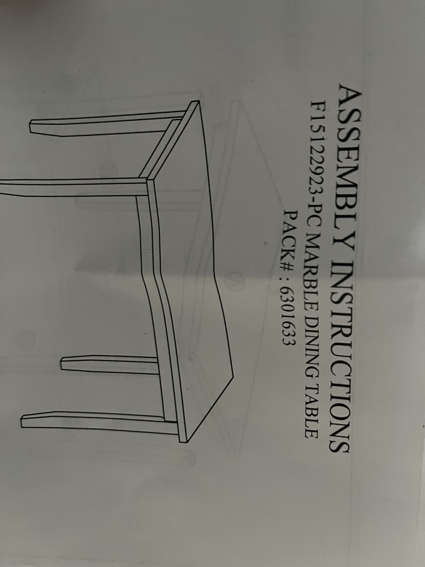 Marble Dinning Table
