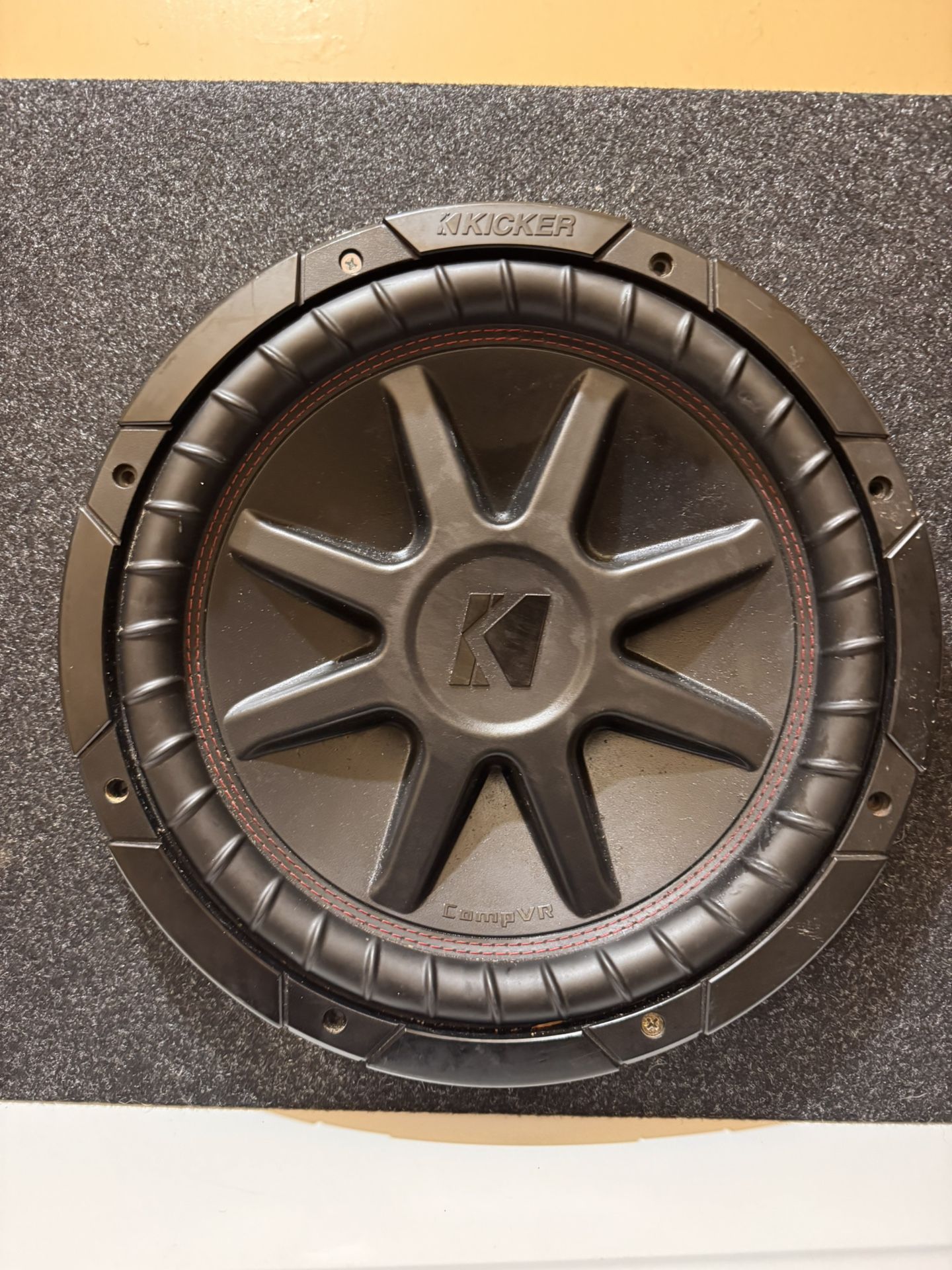 12” Kicker With Crunch Amp