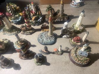 Lighthouse Figurine Collection – 15+ Pieces