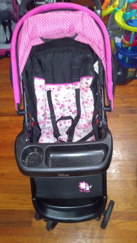 Minnie Mouse Stroller And Car Seat