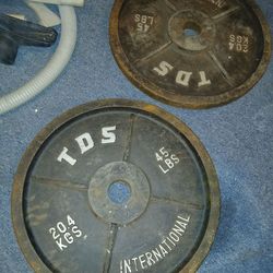 45 pound weights