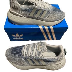 adidas originals swift run 22 w women's Size 8.5 Style Code GV7970 Color Gray