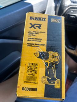 New Dewalt drill XR
