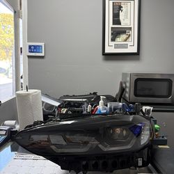 BMW 4 SERIES G22/G23/G26 ORIGINAL OEM LEFT DRIVER LED HEADLIGHT SHADOWLINE GREAT CONDITION 2021-2024