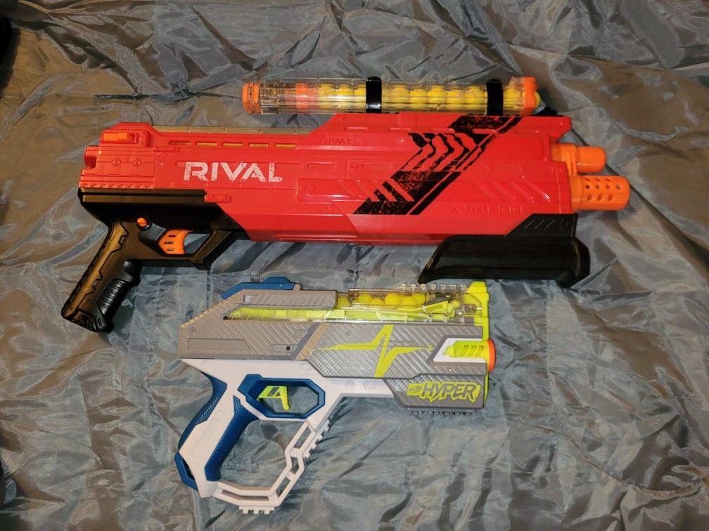 Nerf Guns $20 For Both