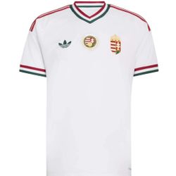 Authentic Adidas Hungary Away Jersey Size Large 