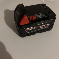 Milwuakee M18 18V Lithium-Ion XC Extended Capacity Battery Pack 5.0Ah