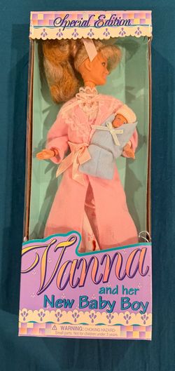 Special Edition 1994 Vanna White and Her New Baby Boy Doll