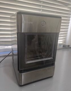 GE Profile Opal nugget countertop ice maker stainless steel model OPAL01GENKT