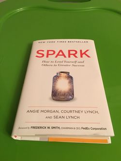 Book for sale: Spark, How to lead yourself and others to greater success
