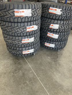 37 1250 17 Toyo RT Tires IN STOCK!