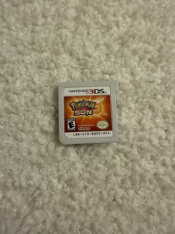 Pokemon Sun Game