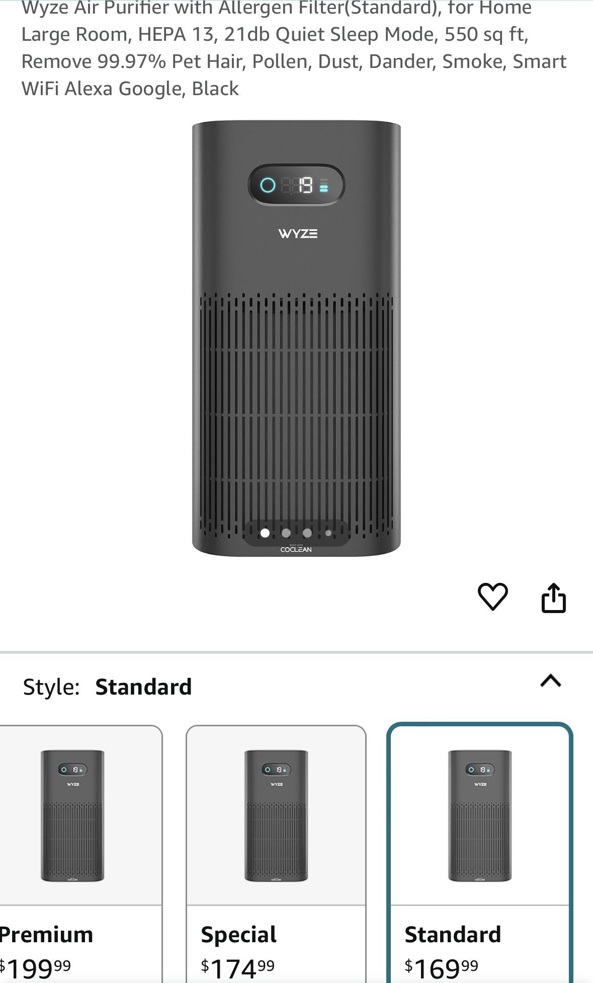 Brand New, Air Purifierss with Wildfire Filter