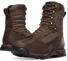 Danner Pronghorn 8” Hunting Boots for Men - Waterproof Gore-Tex and Full-Grain Leather, Cushion Midsole, Torsion Shank, and Vibram Traction Outsole
