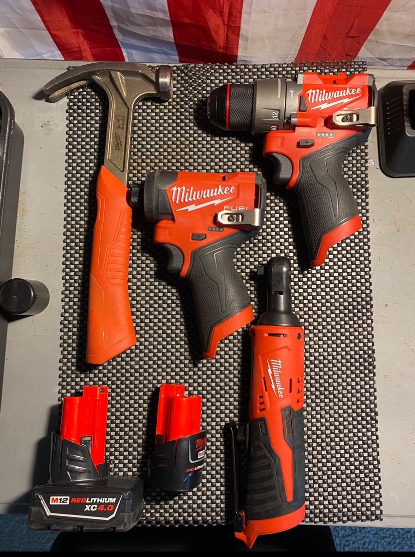 Milwaukee 12v brushless Set 