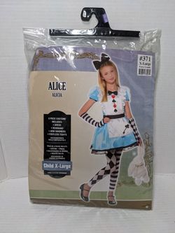 Alice in Wonderland 5 piece Costume Child's X large