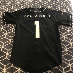 Don Diablo Hexagon Custom Jersey/LARGE