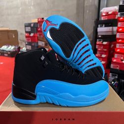Air Jordan 12 Gamma Blue size:7, 7.5, 8.5, 9.5, 10.5, 11.5, 12.5, 13