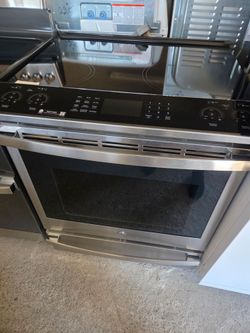 Ge Profile induction electric range stainless steel warranty Financing With Snap If You Qualify