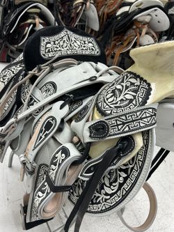 Monturas charras para caballos 🐎 100% piel  De la mejor calidad garantizada 