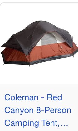 Coleman 8 Person Tent 17’ x 10’