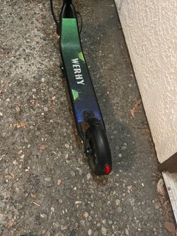 werhy electric scooter